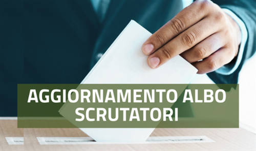 Aggiornamento dell'Albo unico comunale degli Scrutatori di Seggio Elettorale