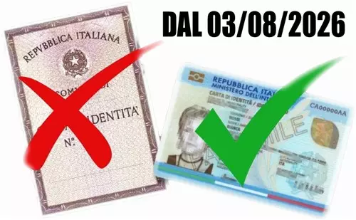 Cessazione validità Carta d'Identità cartacea